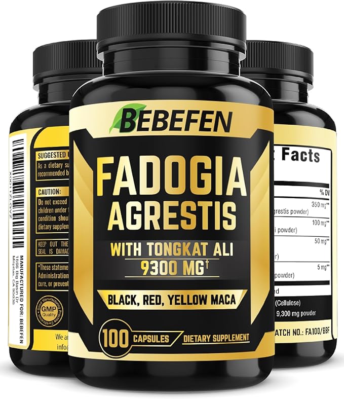 Fadogia Agrestis Capsules 9300mg test booster SUPPS247 
