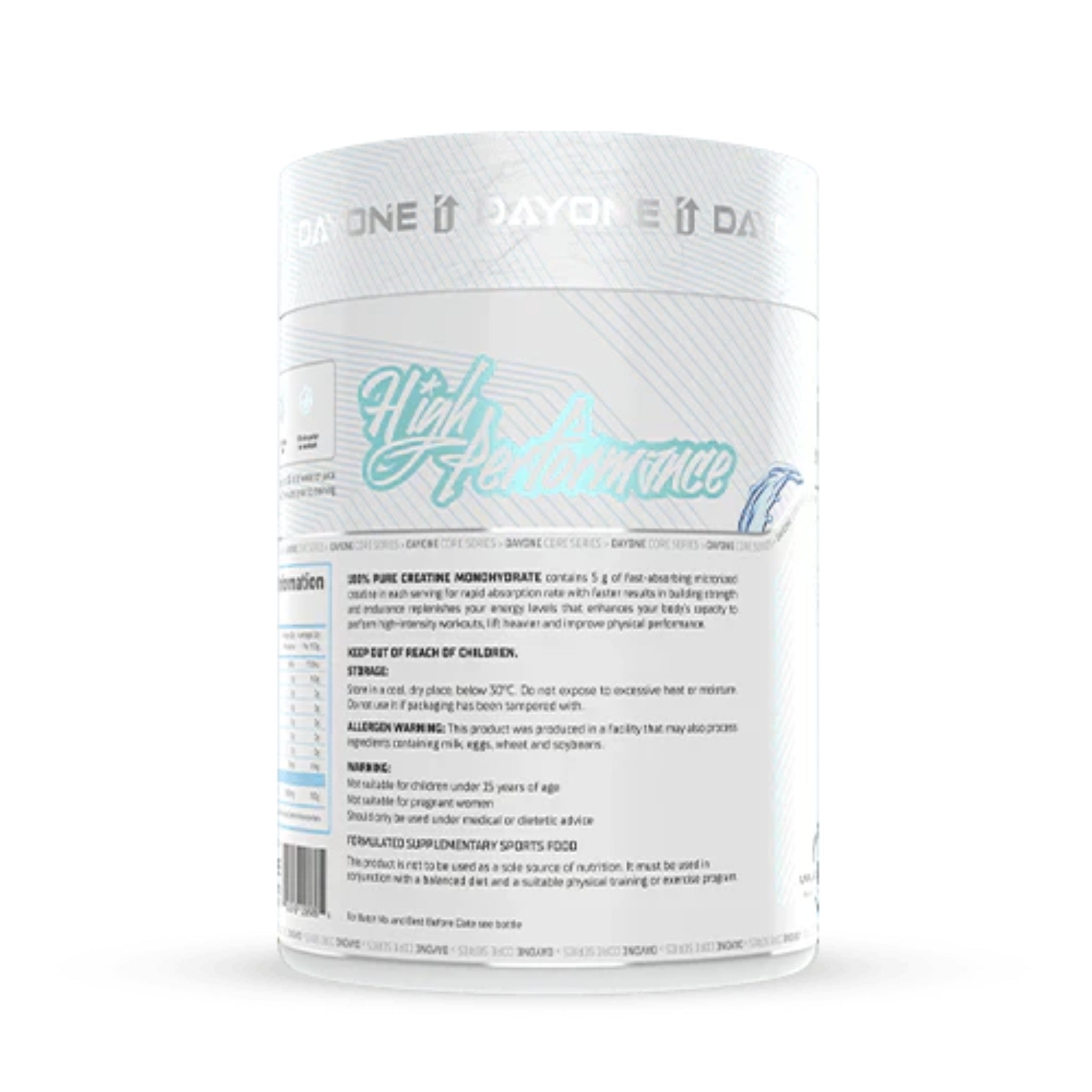 DAY ONE Creatine Monohydrate | Muscle Builder | Increase Strength |…