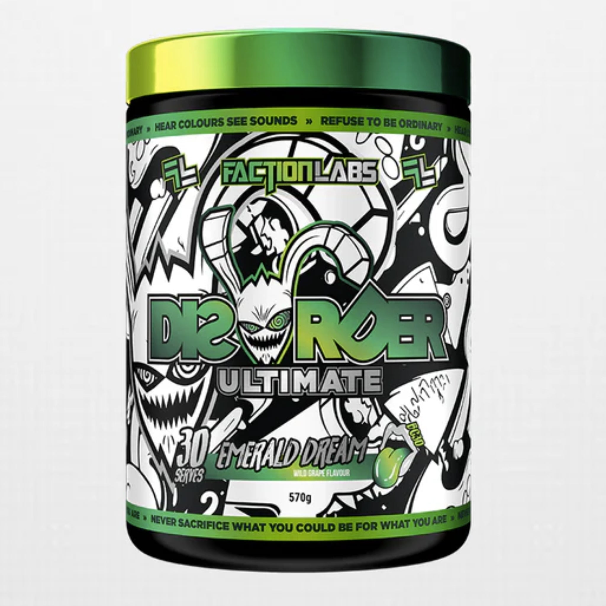 Disorder Ultimate by Faction Labs Pre-Workout Faction Labs Emerald Dream (Wild Grape) 