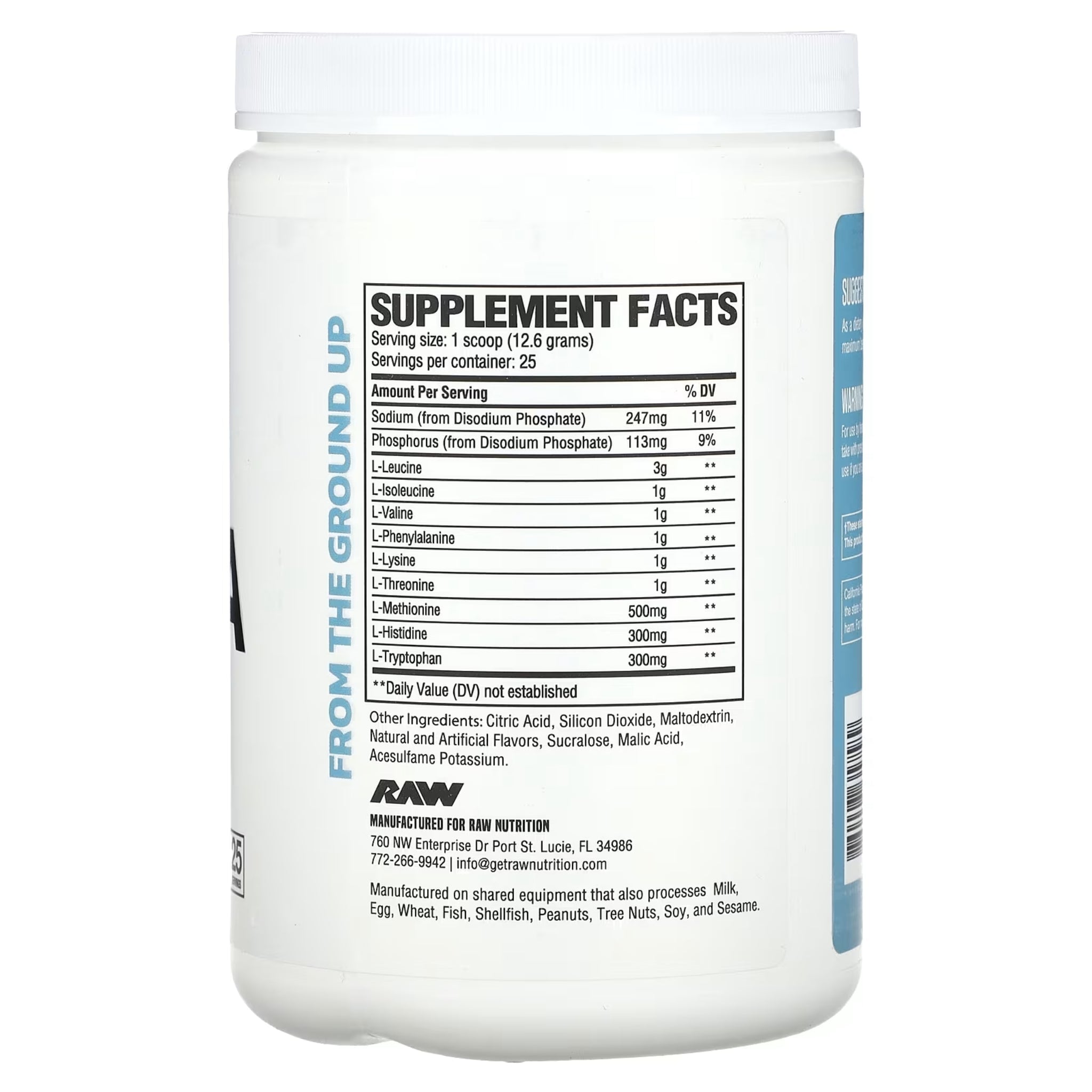 EAA by Raw Nutrition EAA'S Get Raw Nutrition 