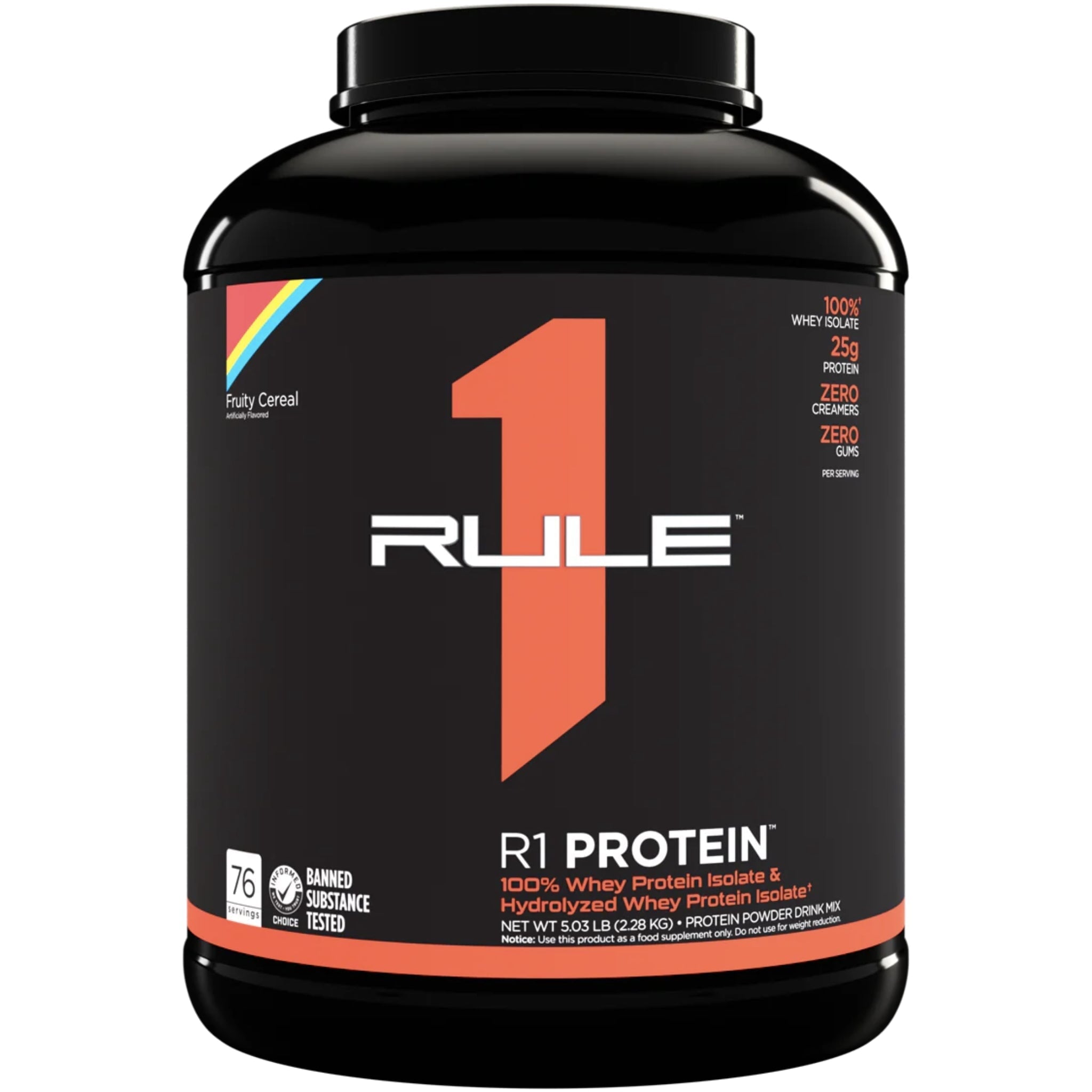 R1 WPI protein 5lbs Fruity Cereal EXP 28/08/2025 supps247 