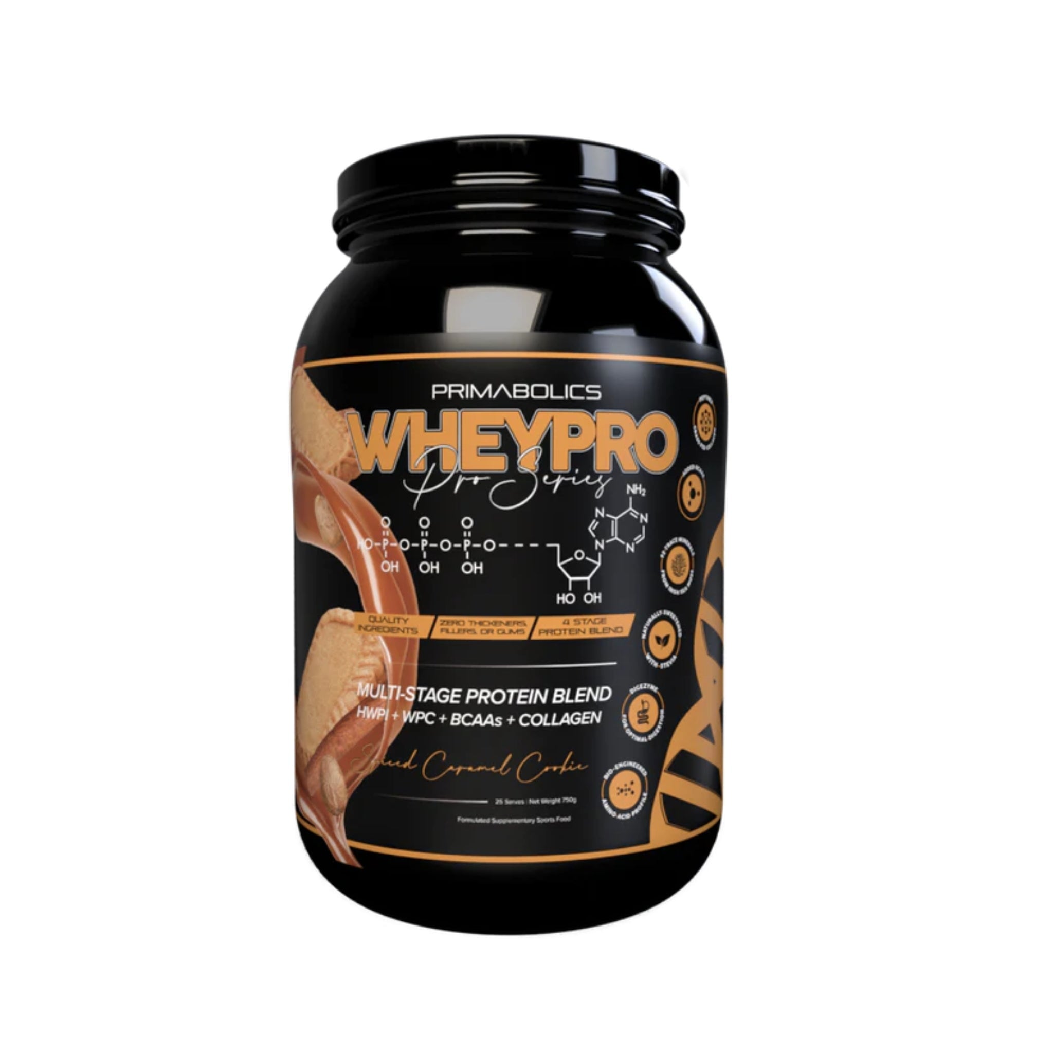 Whey Pro PRO SERIES by Primabolics PROTEIN Primabolics Spiced Caramel Cookie 750g 