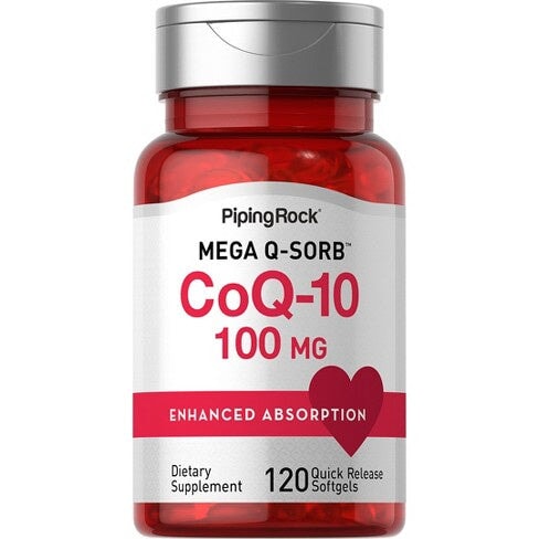 CoQ10, 100 mg, 120 Count By Piping Rock  