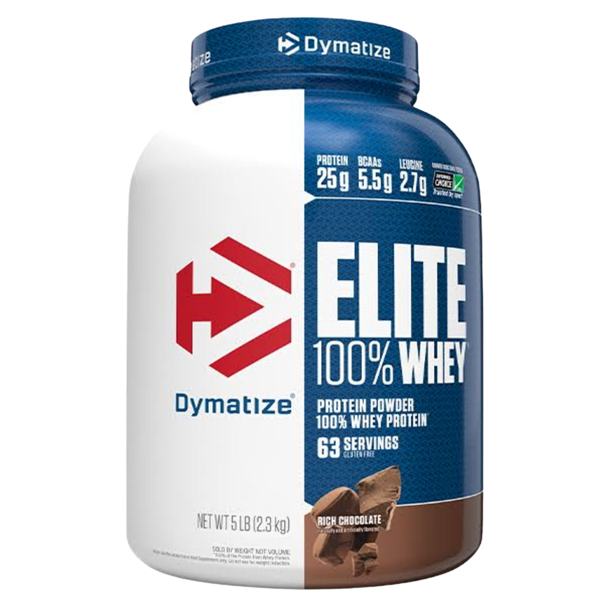 Dymatize Elite 100% Whey Protein 5 Lbs.