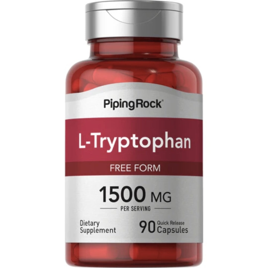 L-Tryptophan 1500 mg by Piping Rock AMINO ACID Piping Rock 