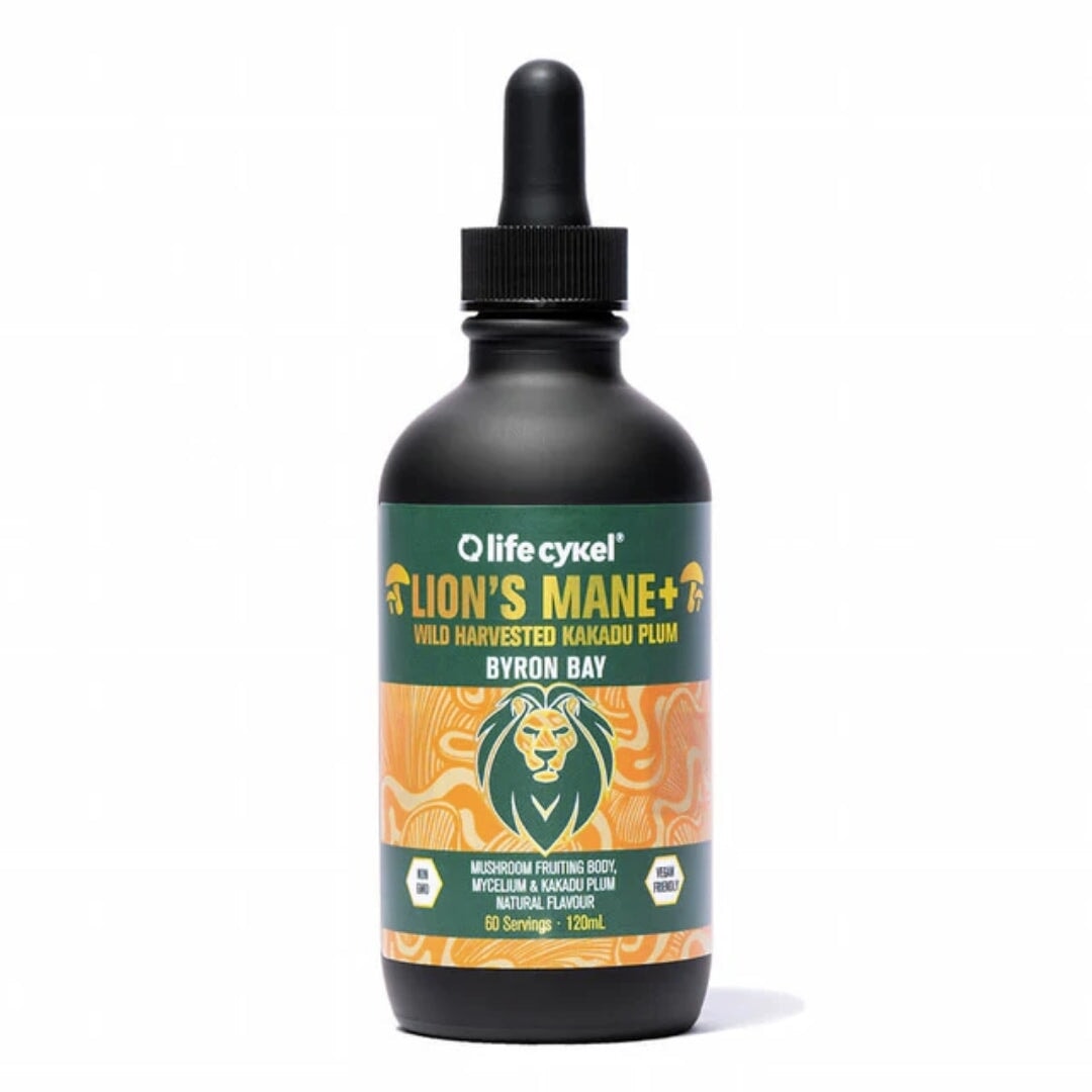 Life Cykel Lion's Mane Liquid Extract Mushrooms Life Cykel 120 ml 