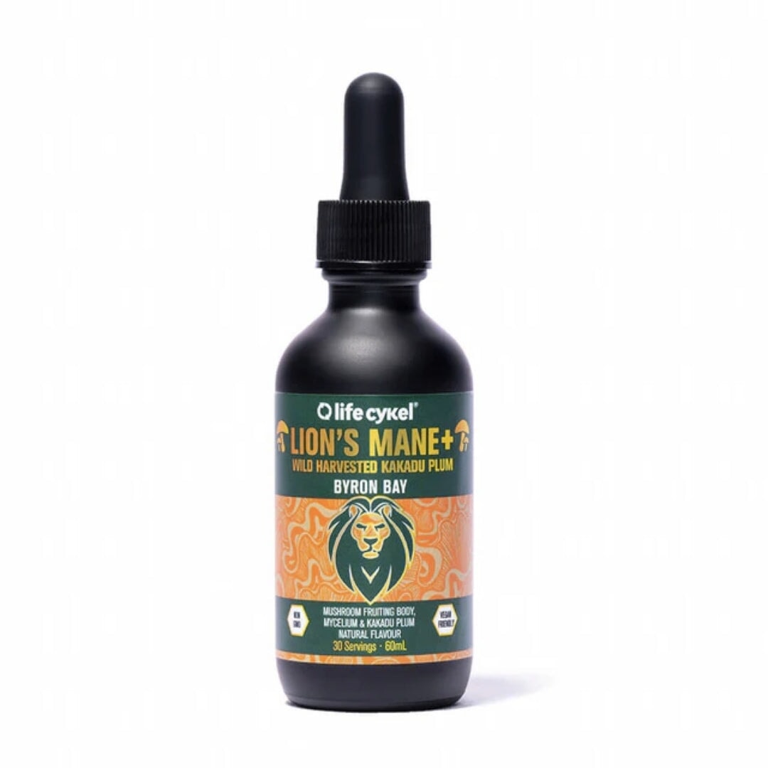 Life Cykel Lion's Mane Liquid Extract Mushrooms Life Cykel 60 ml 