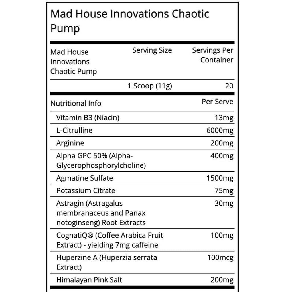 Chaotic Pump by Mad House Innovations.