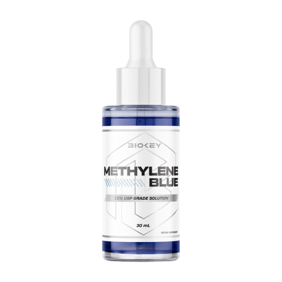Methylene Blue Solution 1.5% USP Grade by Biokey Vitamins & Supplements BIOKEY 