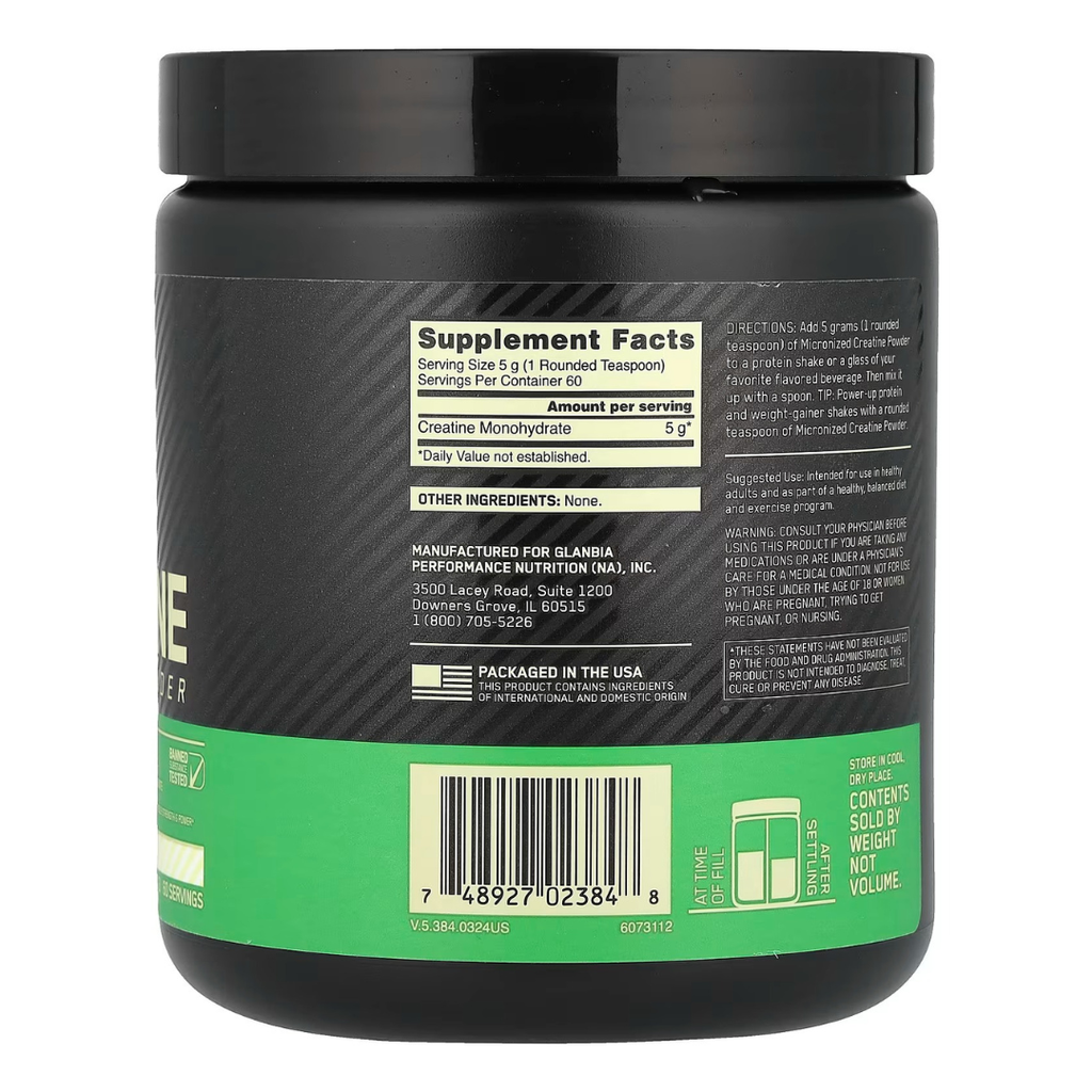 Micronized Creatine Powder by Optimum Nutrition