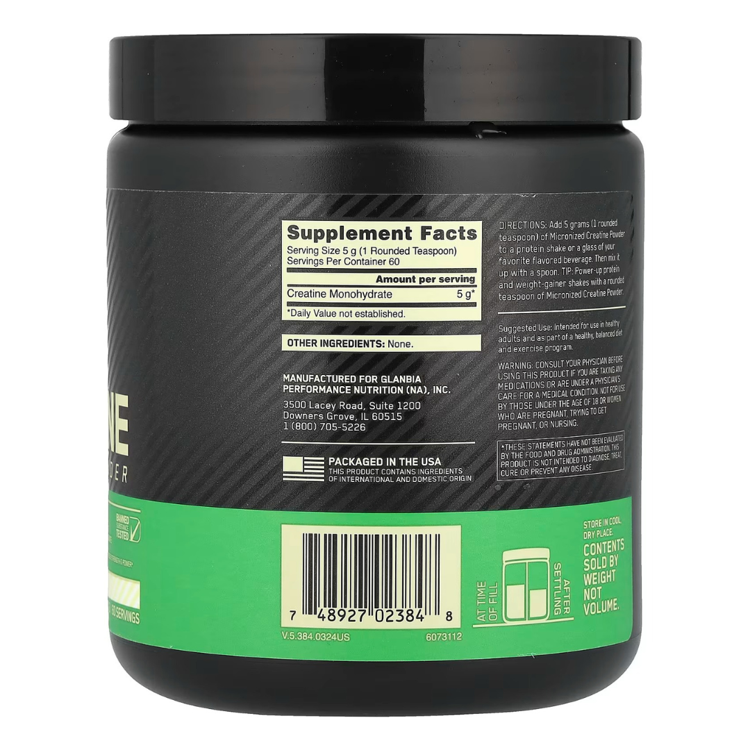 Micronized Creatine Powder by Optimum Nutrition