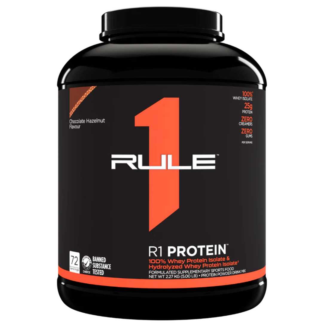 Whey Protein Isolate 5Lbs by Rule 1