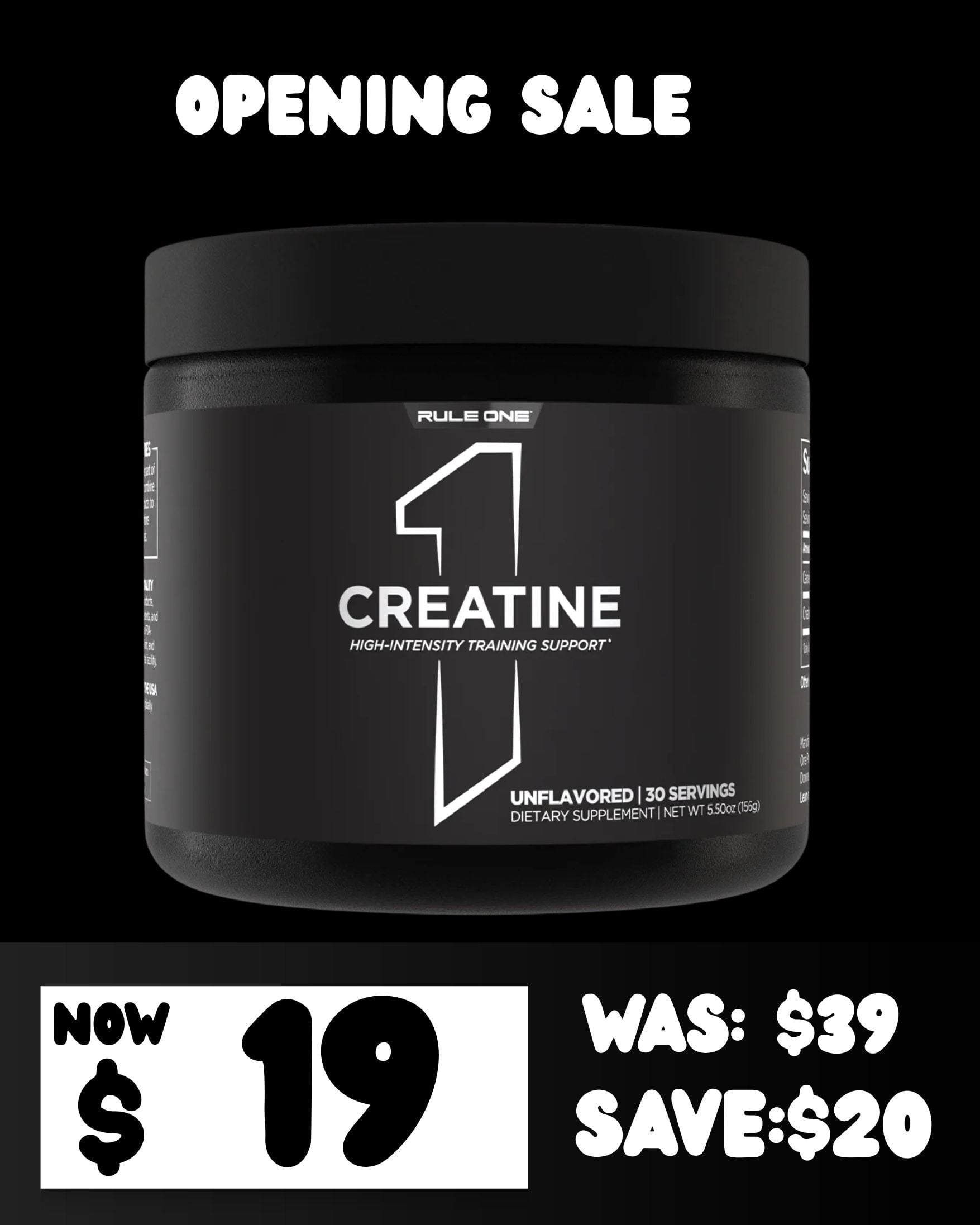 R1 Creatine by Rule One CREATINE RULE 1 