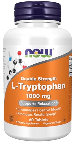 Now L Tryptophan 1000MG 60 – Mood Balance & Sleep Support – BuyProteinOnline