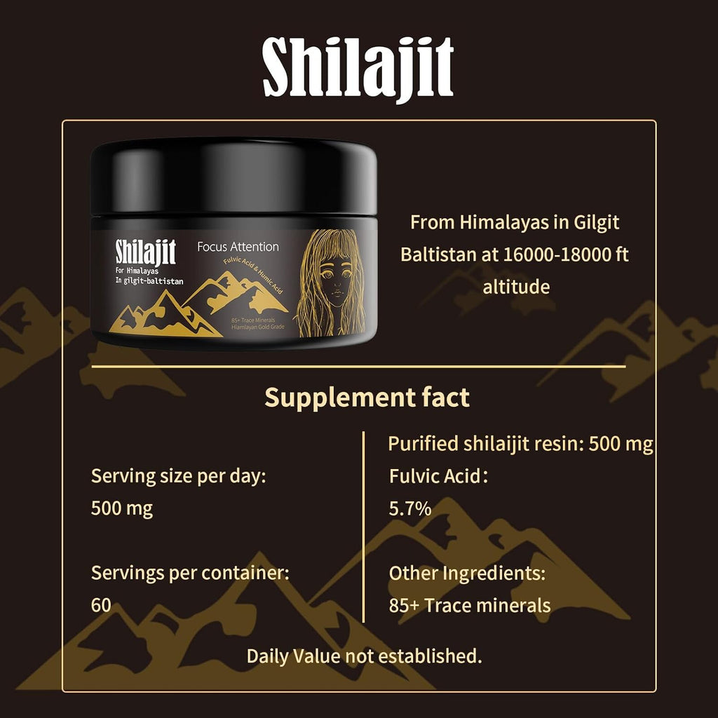 Shilajit Pure Himalayan Organic Resin 2 Pack General Not specified 